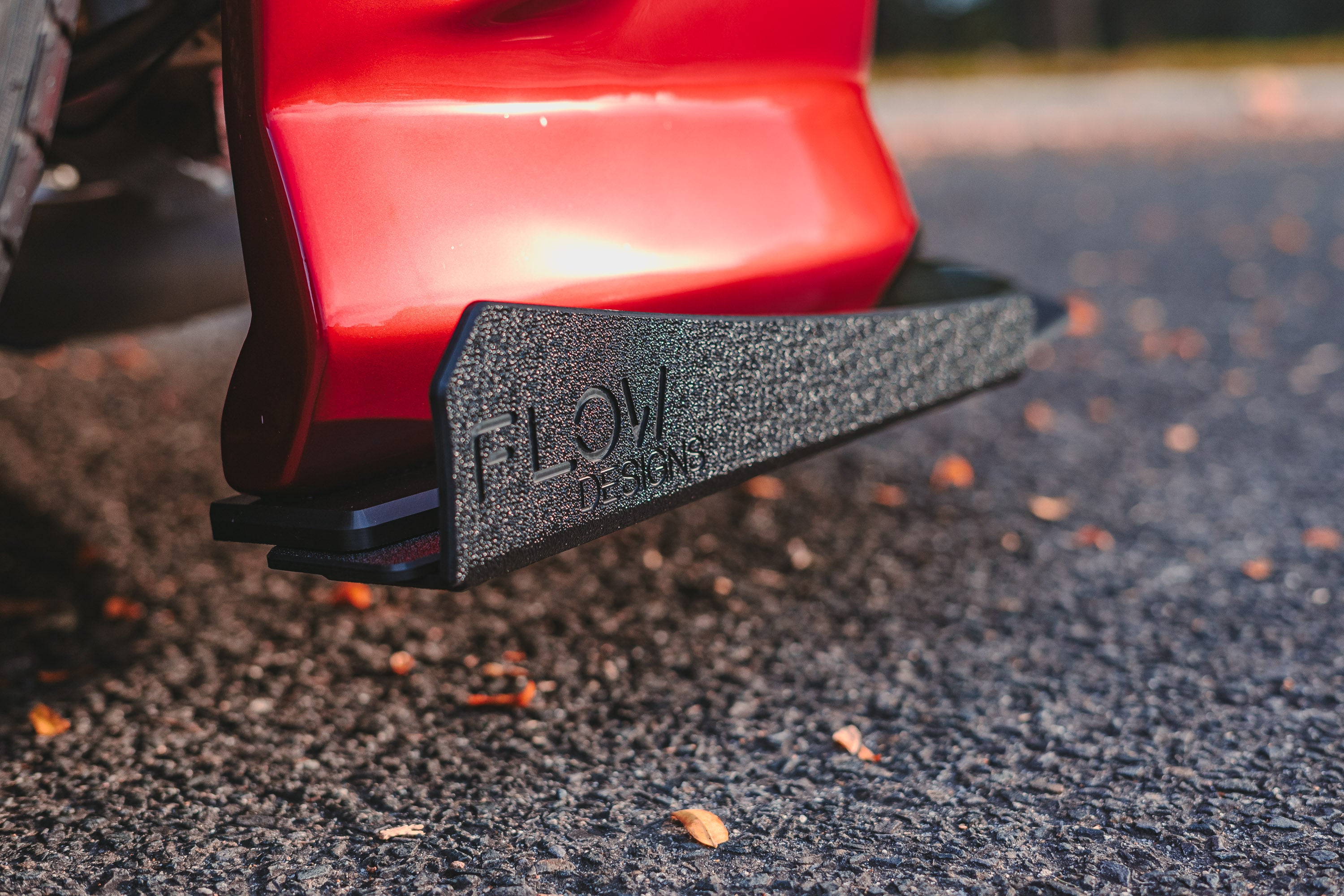 EX-DISPLAY - S15 / 200SX Front Lip Splitter (For Standard Front Bar) - TEXTURED MATTE BLACK