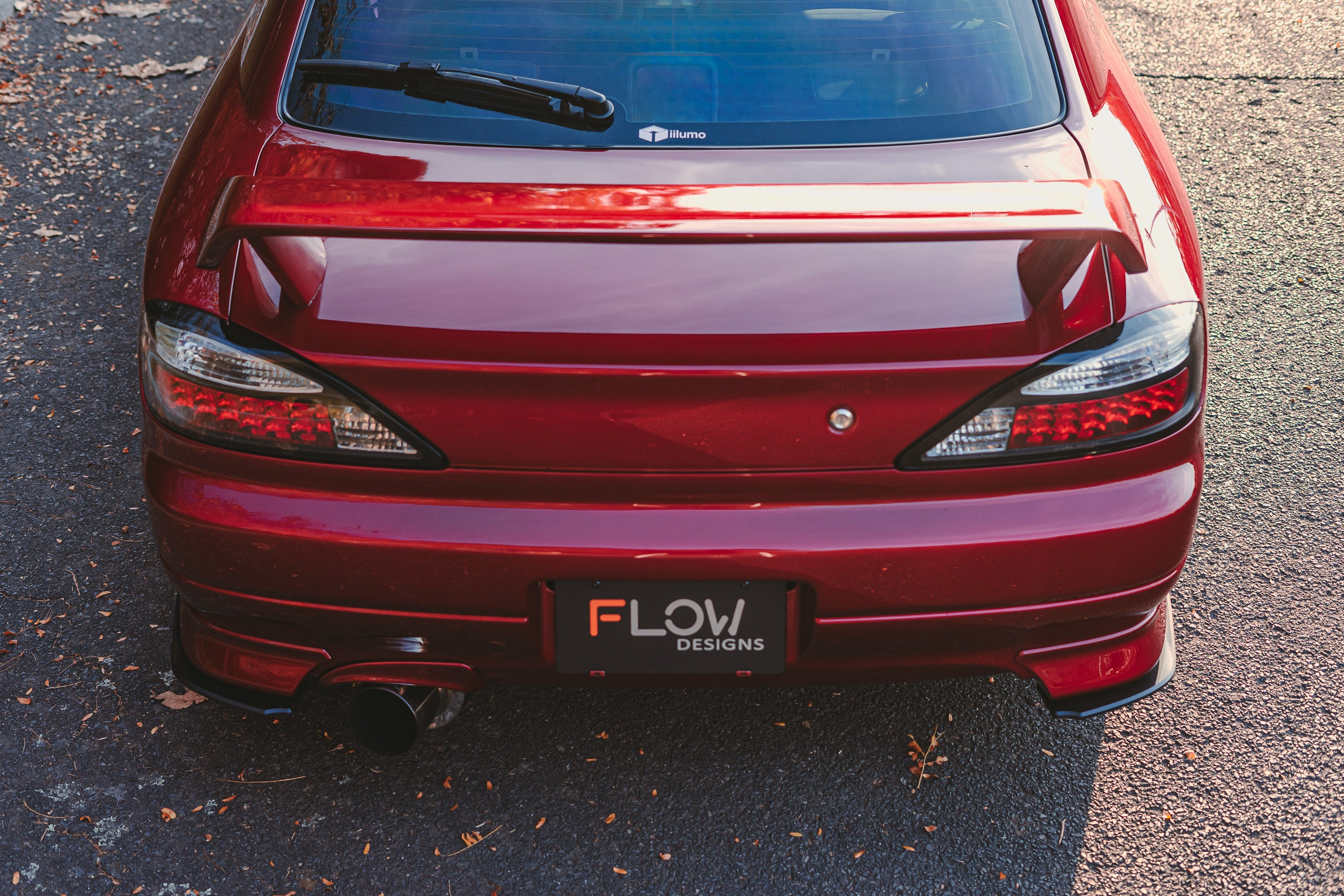 DEMO STOCK - S15 / 200SX Aero Rear Pods/Spats V3 (Pair) - GLOSS BLACK