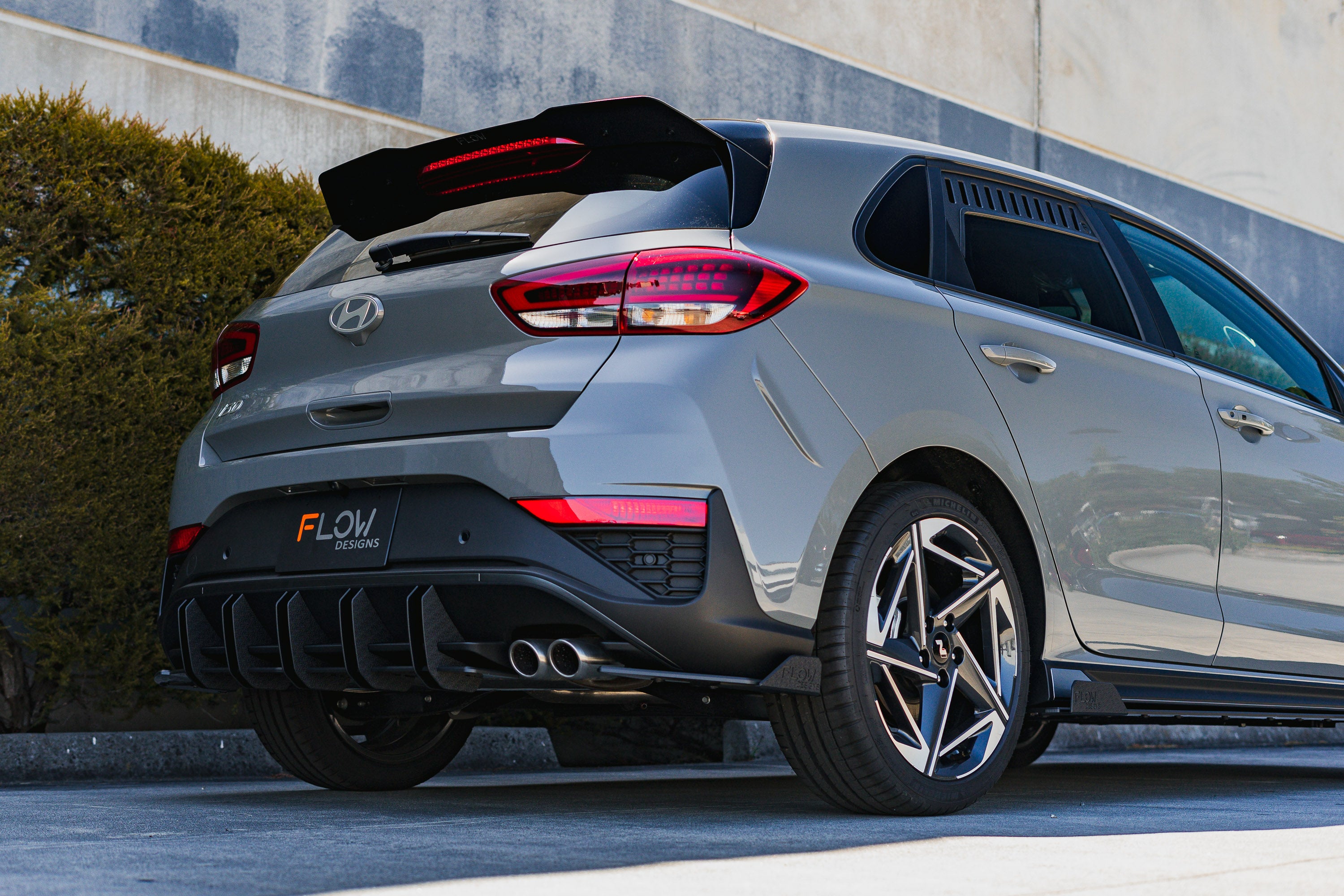 i30N-Line Hatch PDe.V6 FL 2024+ Rear Spoiler Extension