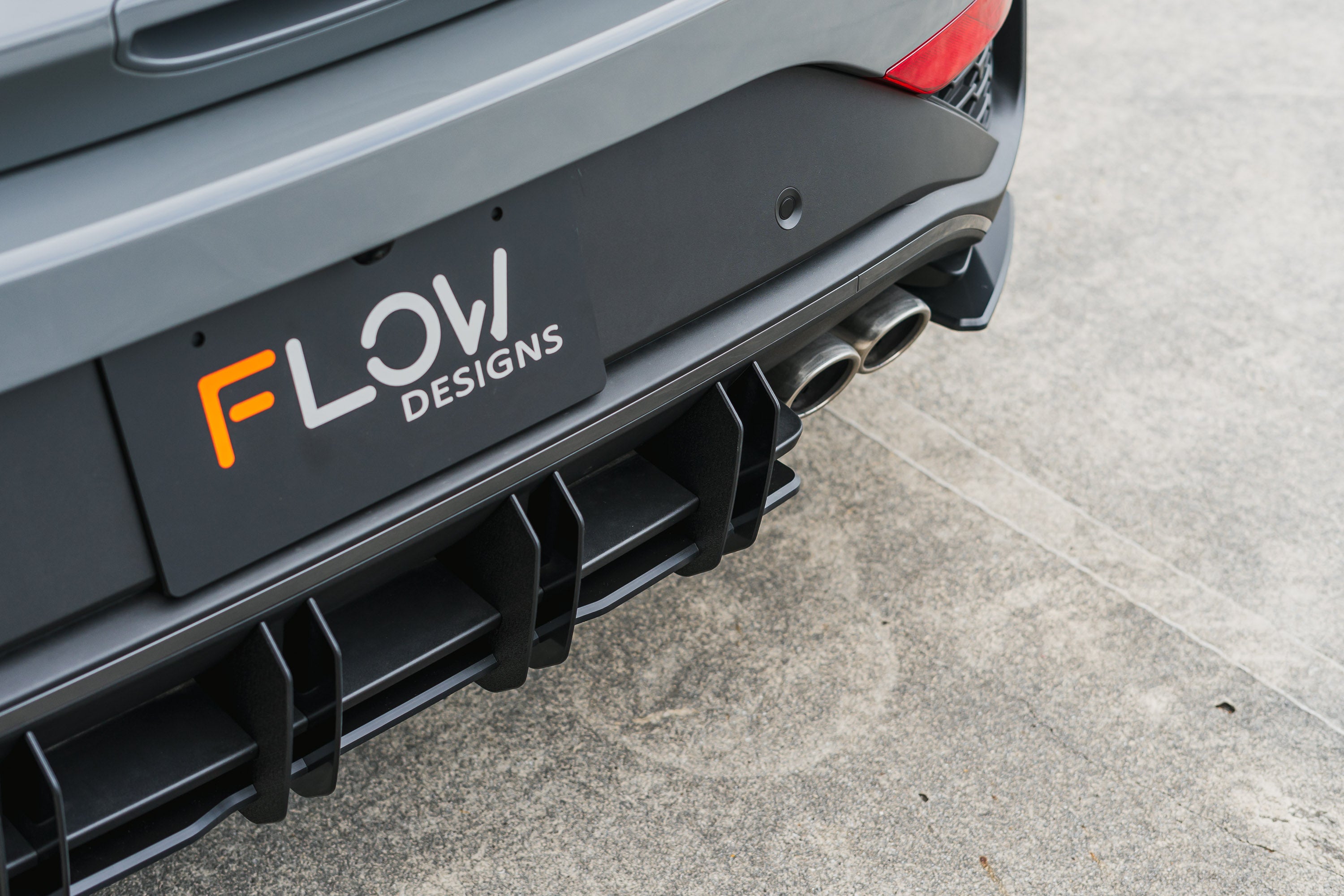 i30N-Line Hatch PDe.V6 FL 2024+ Flow-Lock Rear Diffuser