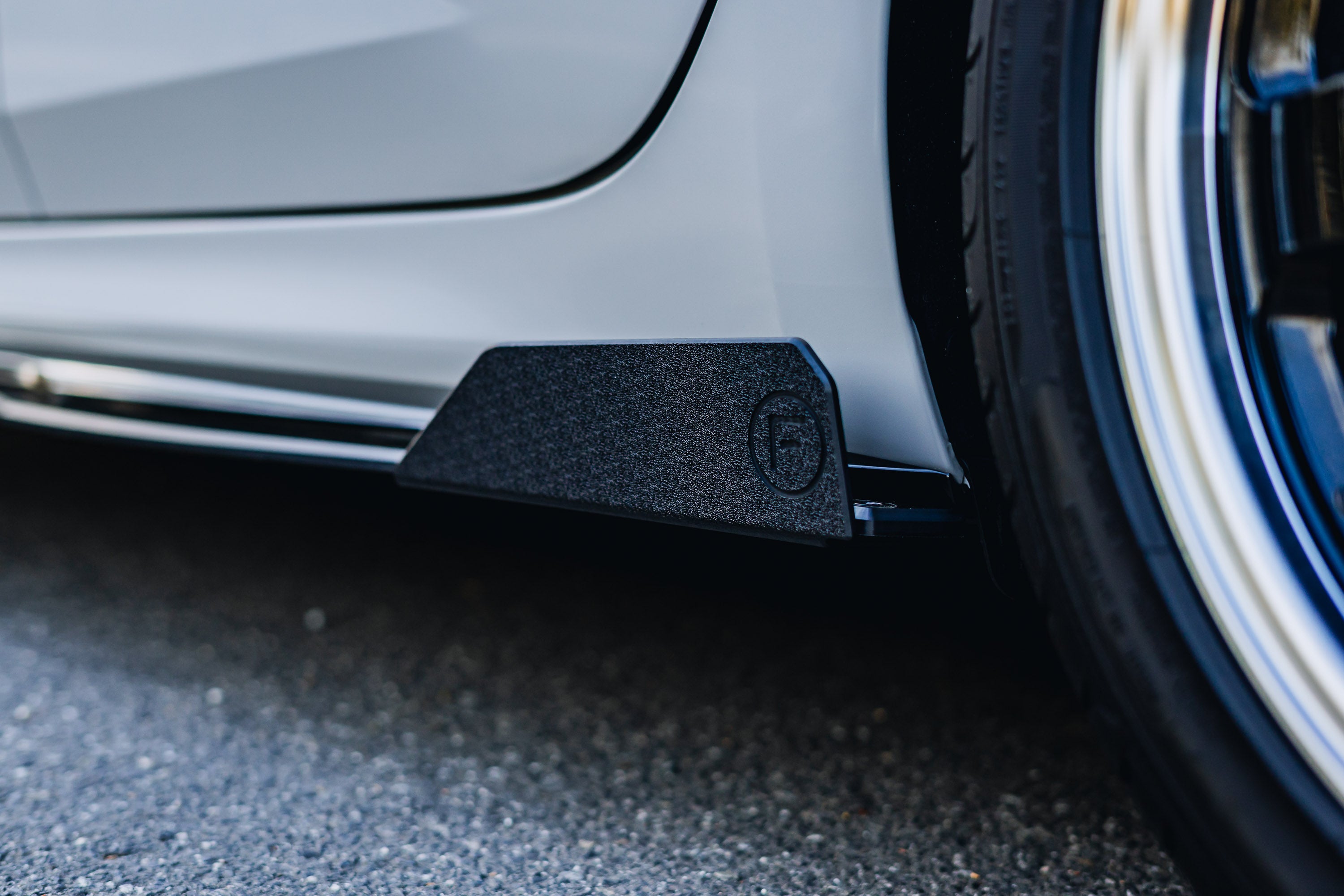 DEMO STOCK - Hyundai CN7 V2 i30 N-Line Sedan FL 2025 Side Skirt Splitters (Pair) - GLOSS BLACK