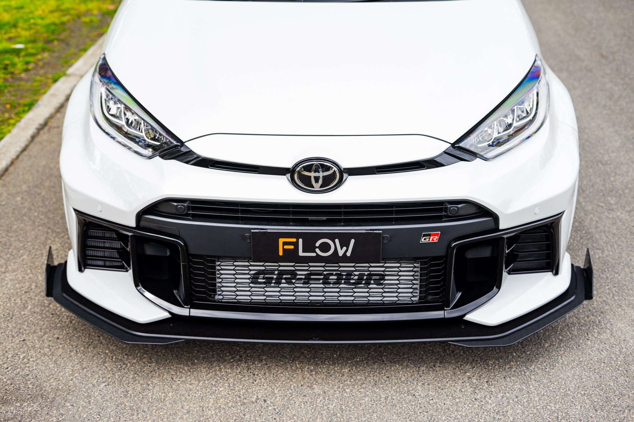 Toyota Yaris GR Gen2 2025 Chassis Mounted Front Lip Splitter & Bumper Reinforcement Plate