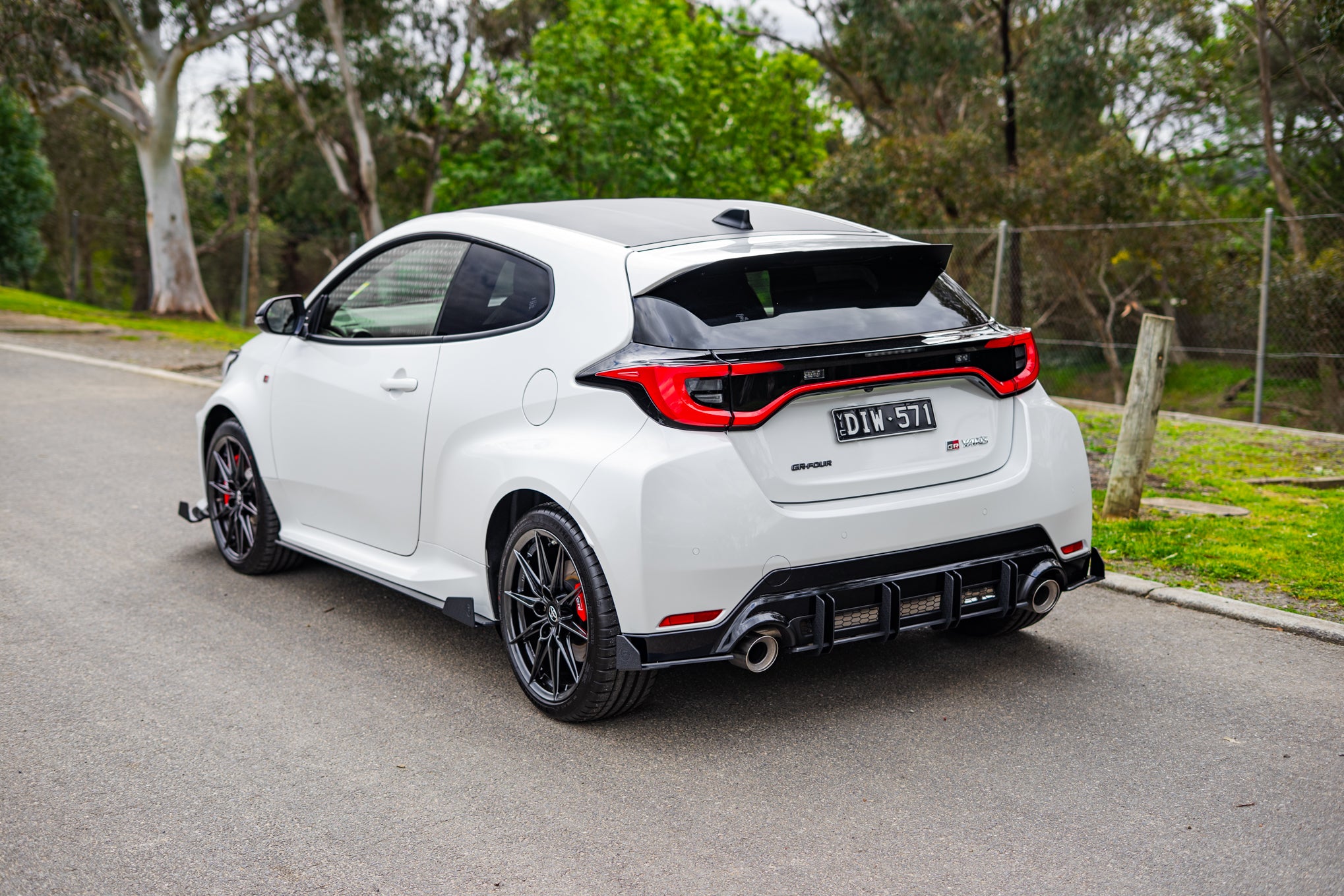 Toyota Yaris GR Gen2 2025 Rear Spoiler Extensions