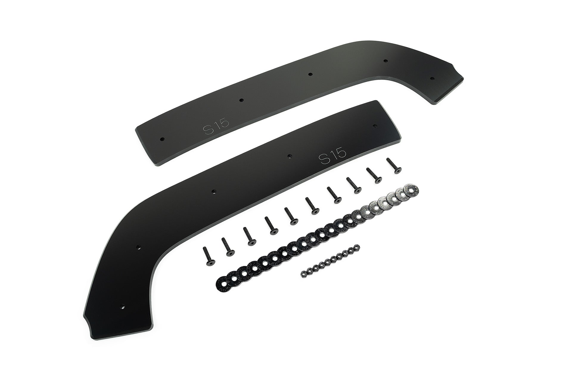 DEMO STOCK - S15 / 200SX Aero Rear Pods/Spats V3 (Pair) - GLOSS BLACK
