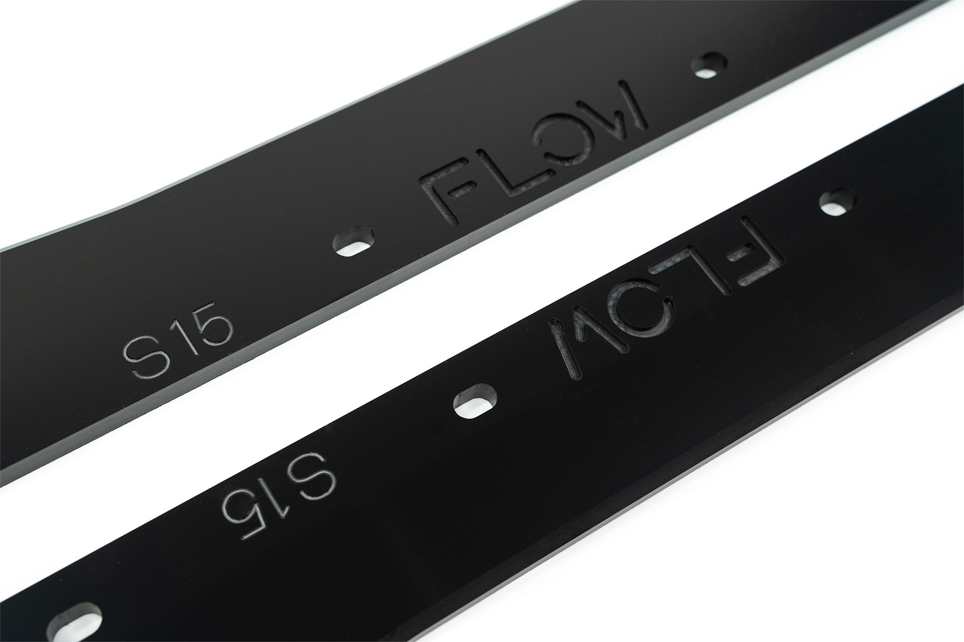 DEMO STOCK - S15 / 200SX Aero Side Skirt Splitters V3 (Pair) - GLOSS BLACK