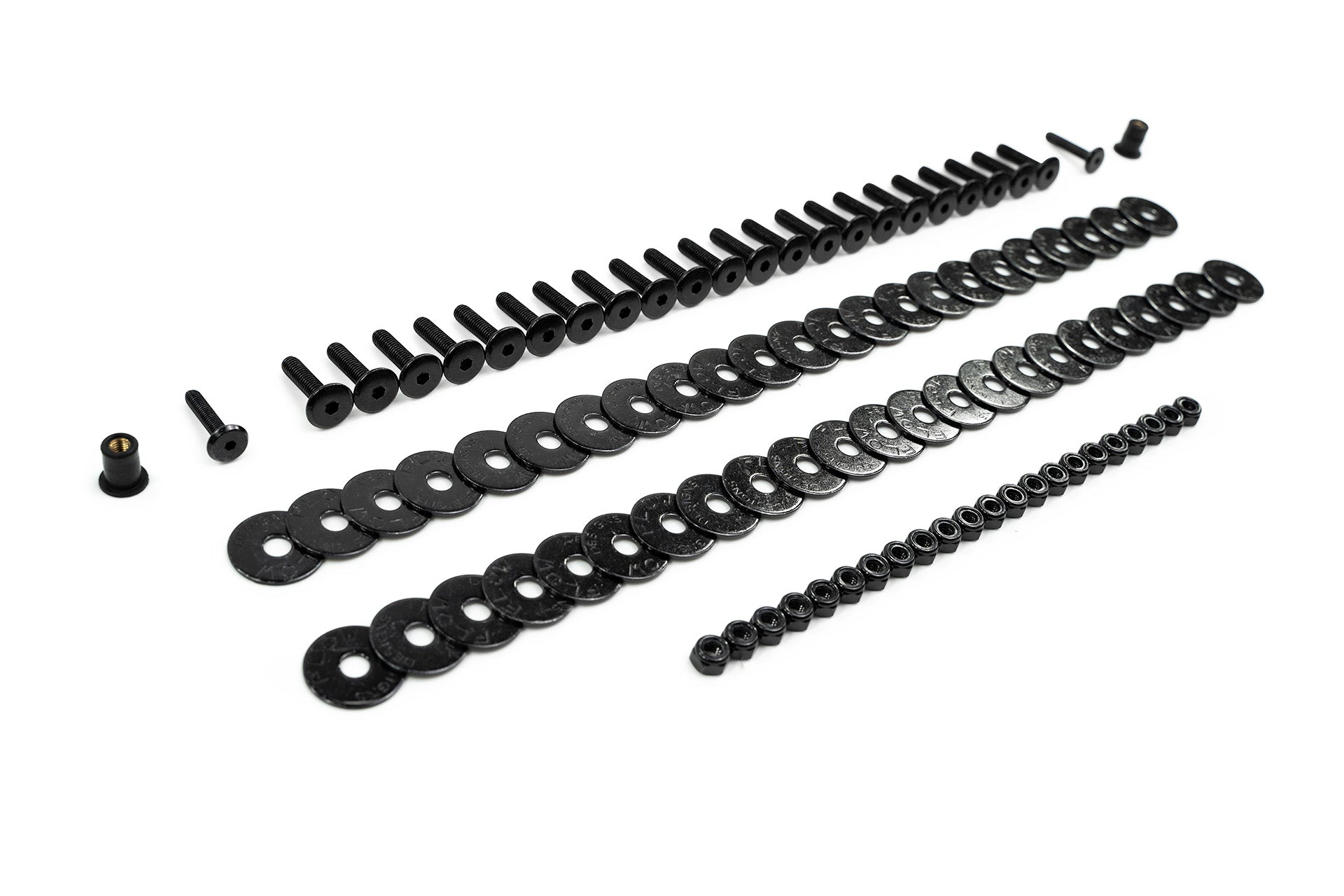 DEMO STOCK - S15 / 200SX Aero Side Skirt Splitters V3 (Pair) - GLOSS BLACK