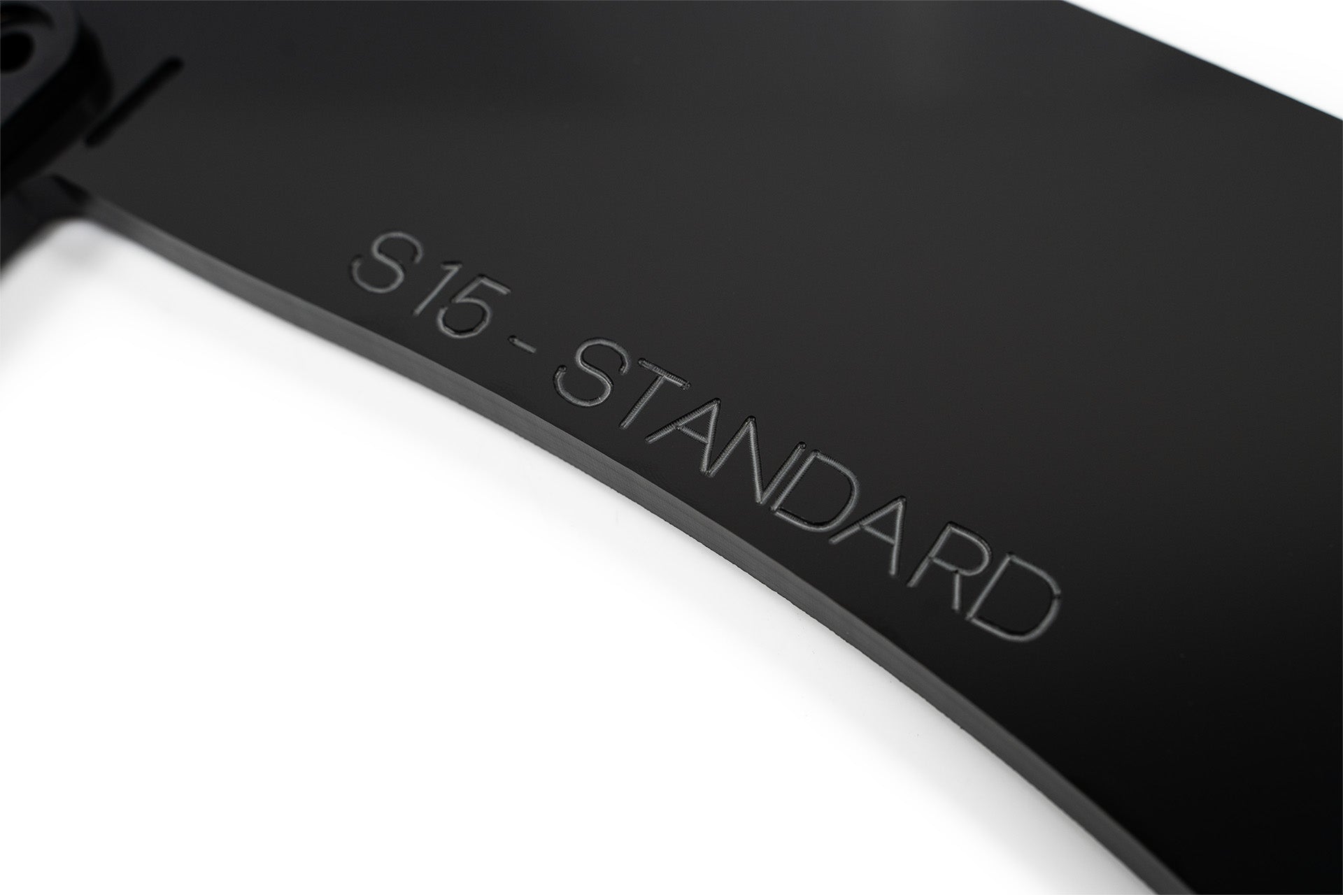 EX-DISPLAY - S15 / 200SX Front Lip Splitter (For Standard Front Bar) - TEXTURED MATTE BLACK