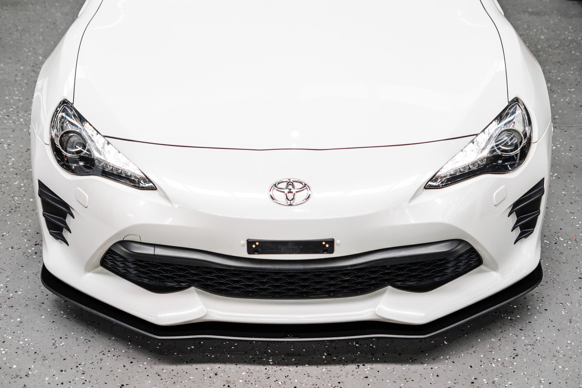 Toyota 86 (Facelift) Front Lip Splitter V1 (Without Support Rods)
