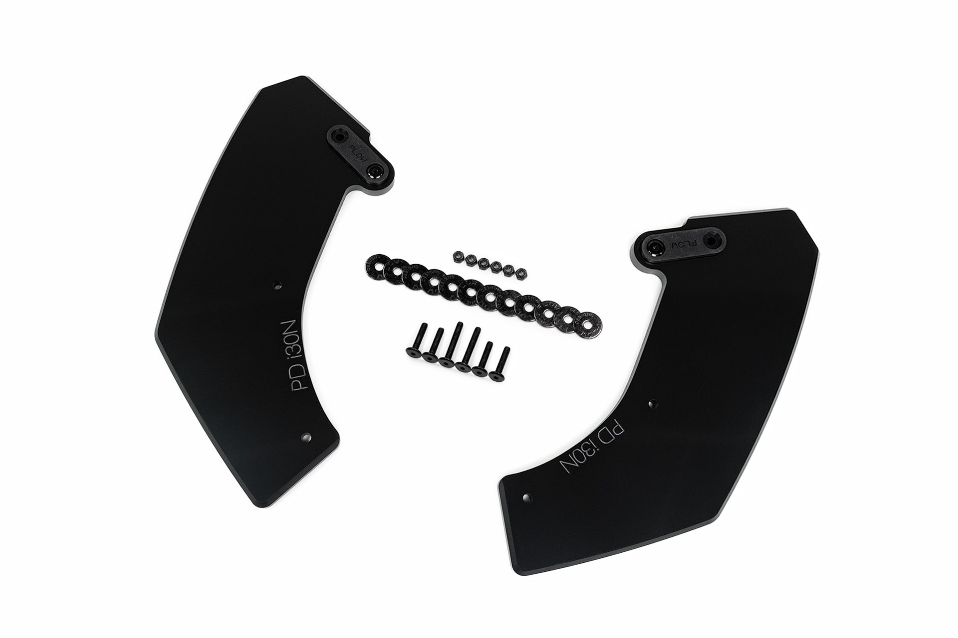 DEMO STOCK - i30N Hatch PD (2018-2020) Rear Spats (Pair) - GLOSS BLACK