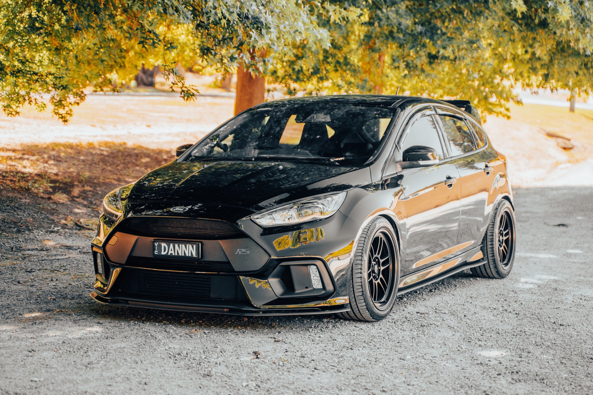 MK3 Focus RS Front Lip Splitter (3 Piece) & Bumper Reinforcement Bracket