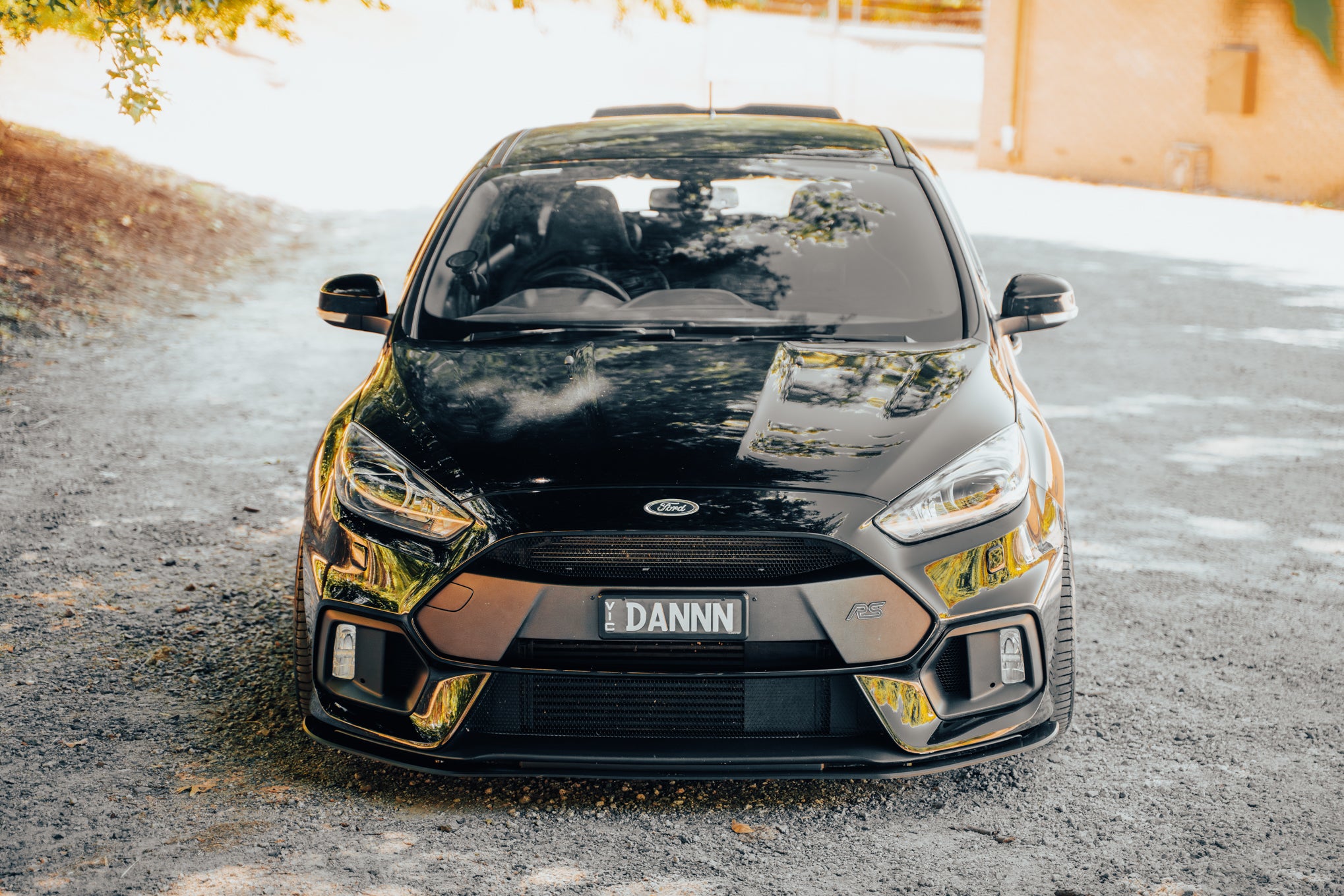 MK3 Focus RS Front Lip Splitter (3 Piece) & Bumper Reinforcement Bracket