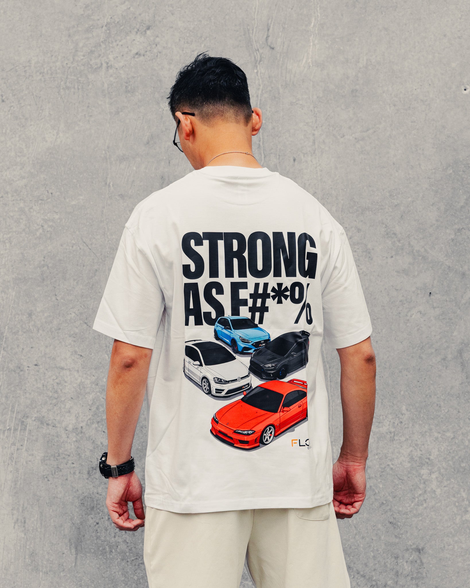 STRONG AS F#*% – Black Label Exclusive Oversize Tee
