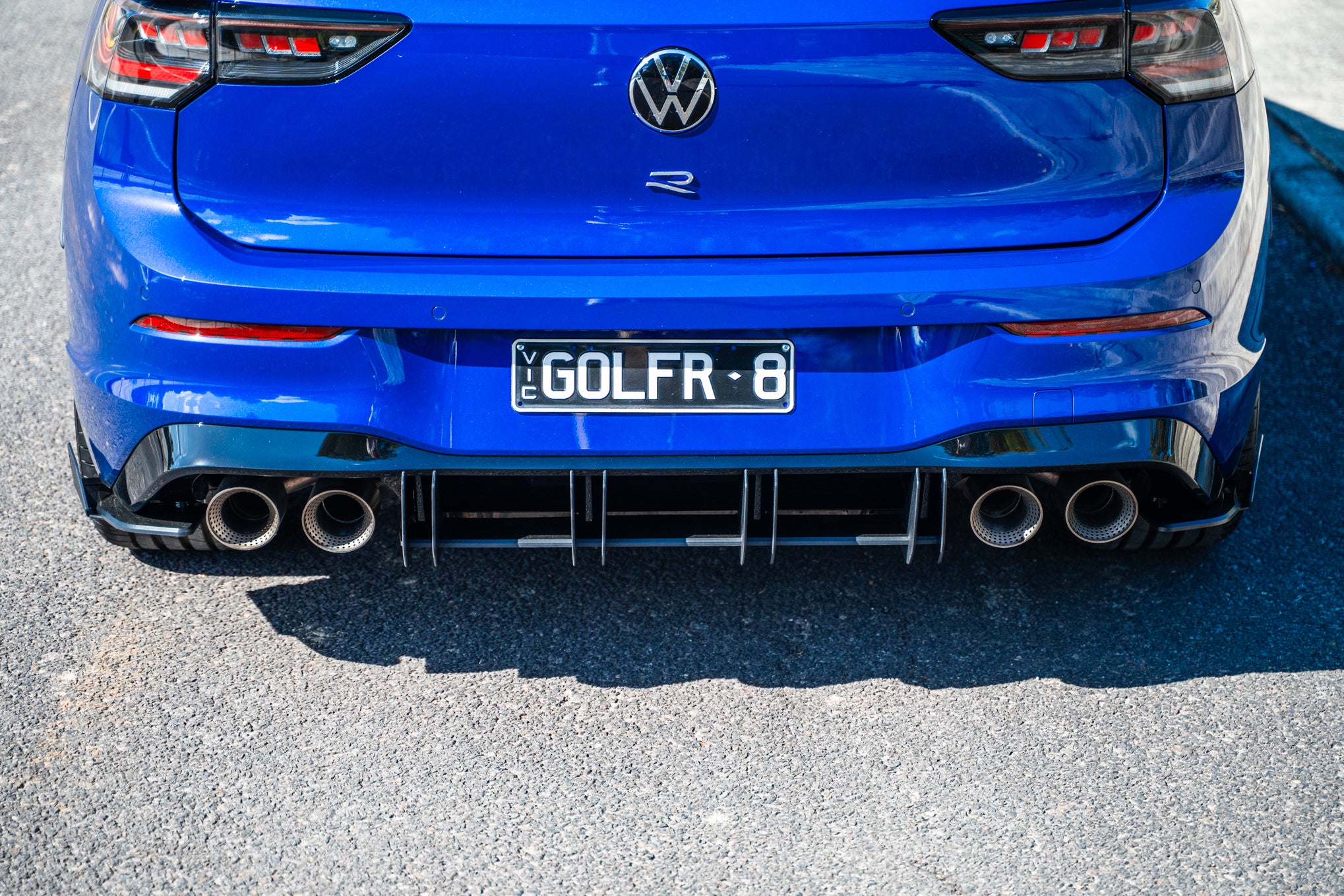 MK8.5 Golf R Flow-Lock Rear Diffuser