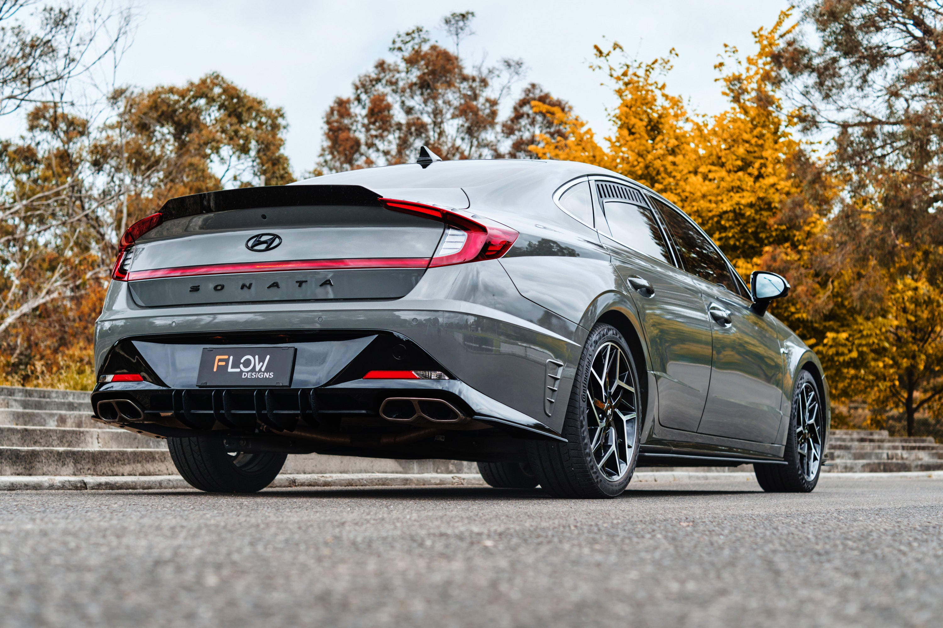 DN8 Sonata N Line 2020-2023 Flow-Lock Rear Diffuser