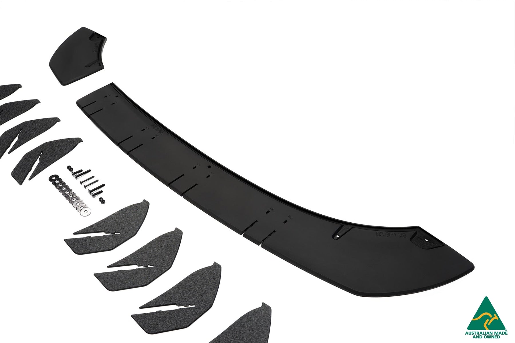 CLEARANCE S3 8P Hatch (PFL) Flow-Lock Rear Diffuser GLOSS BLACK