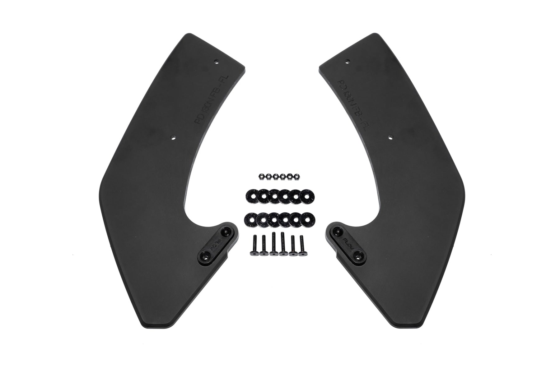 DEMO STOCK - i30N Fastback PD FL 2022+ Rear Spats (Pair) - GLOSS BLACK