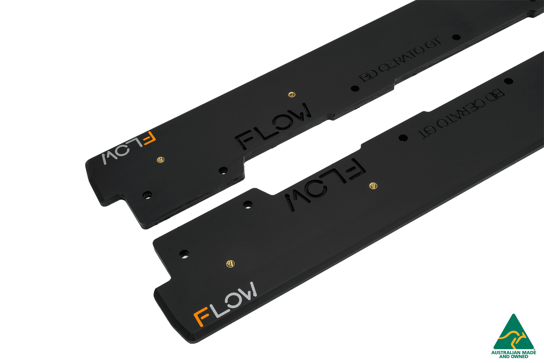 EX-DISPLAY - Cerato GT Pre-Facelift / Facelift Side Skirt Splitters (Pair) - GLOSS BLACK