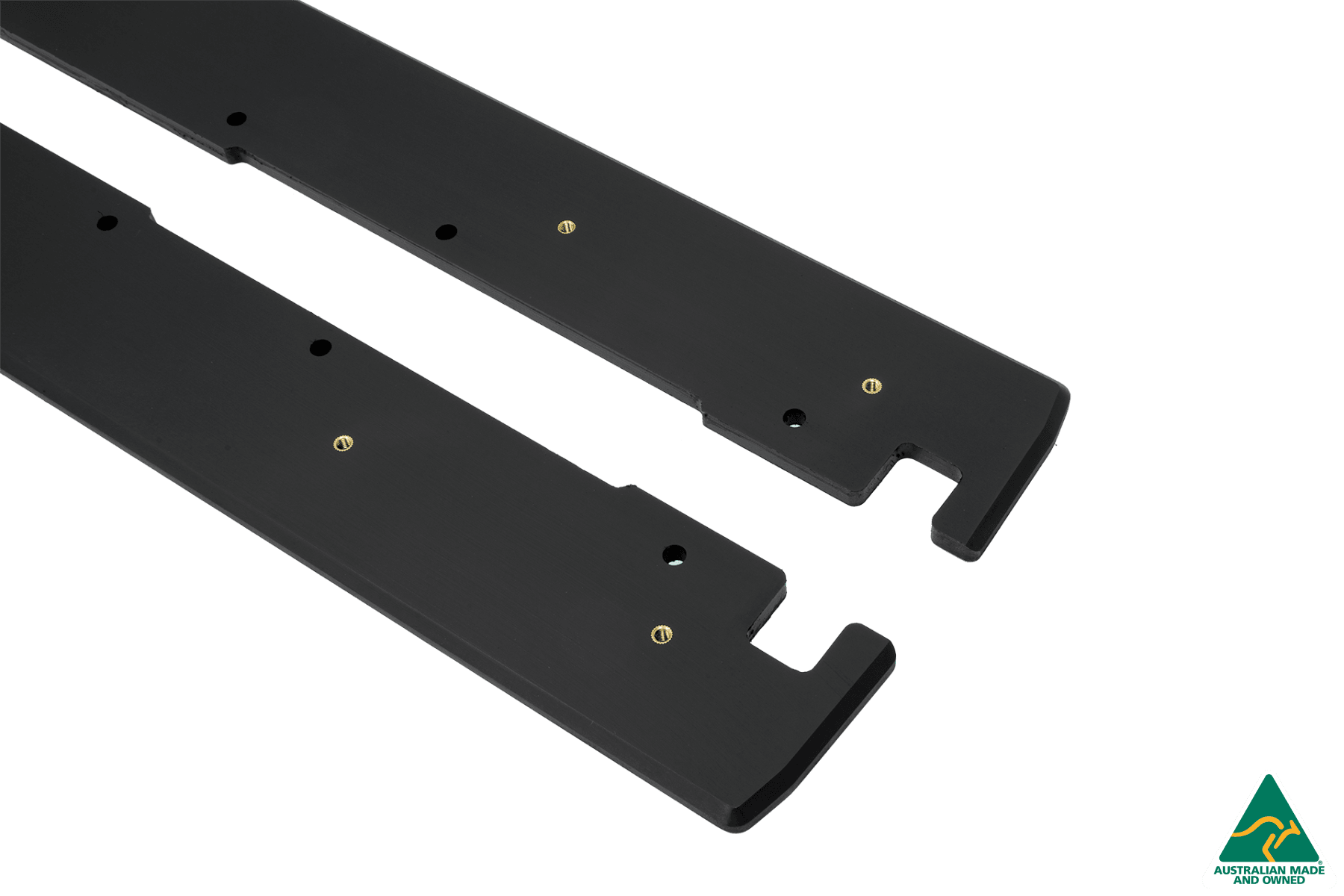 EX-DISPLAY - Cerato GT Pre-Facelift / Facelift Side Skirt Splitters (Pair) - GLOSS BLACK
