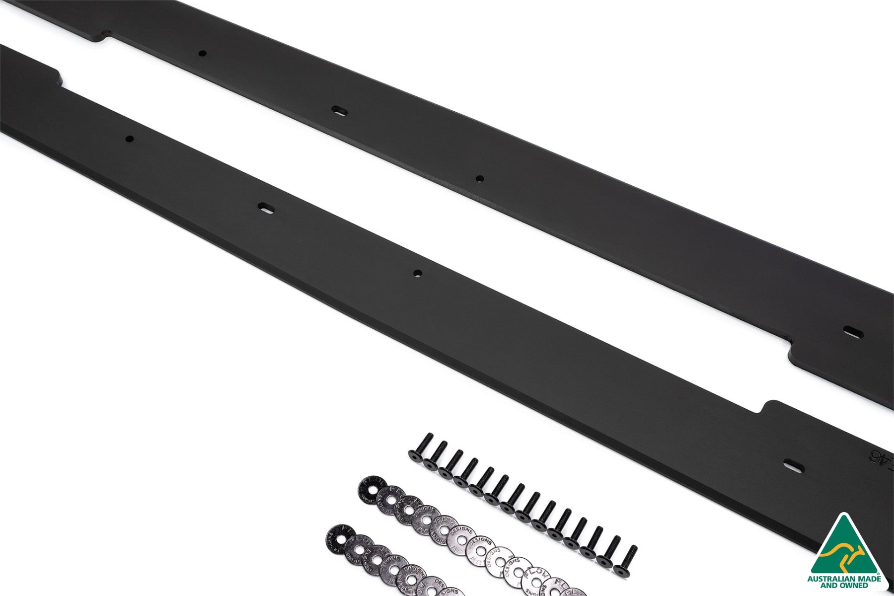DISCONTINUED SANDED MATTE FINISH - BMW E46 M-Tech Side Splitters (Pair)