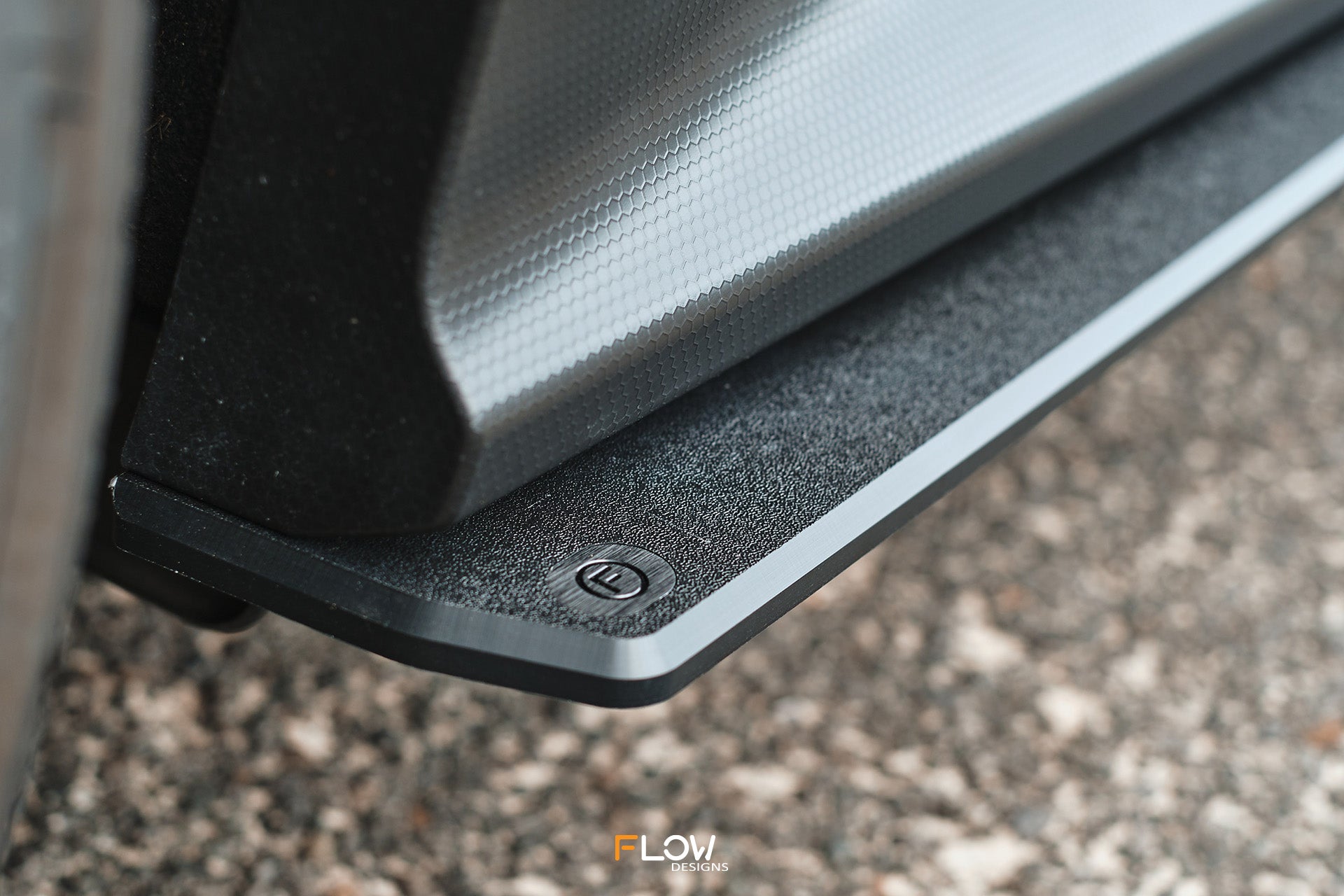 EX-DISPLAY - VB WRX Side Skirt Splitters (TEXTURED: Pair)