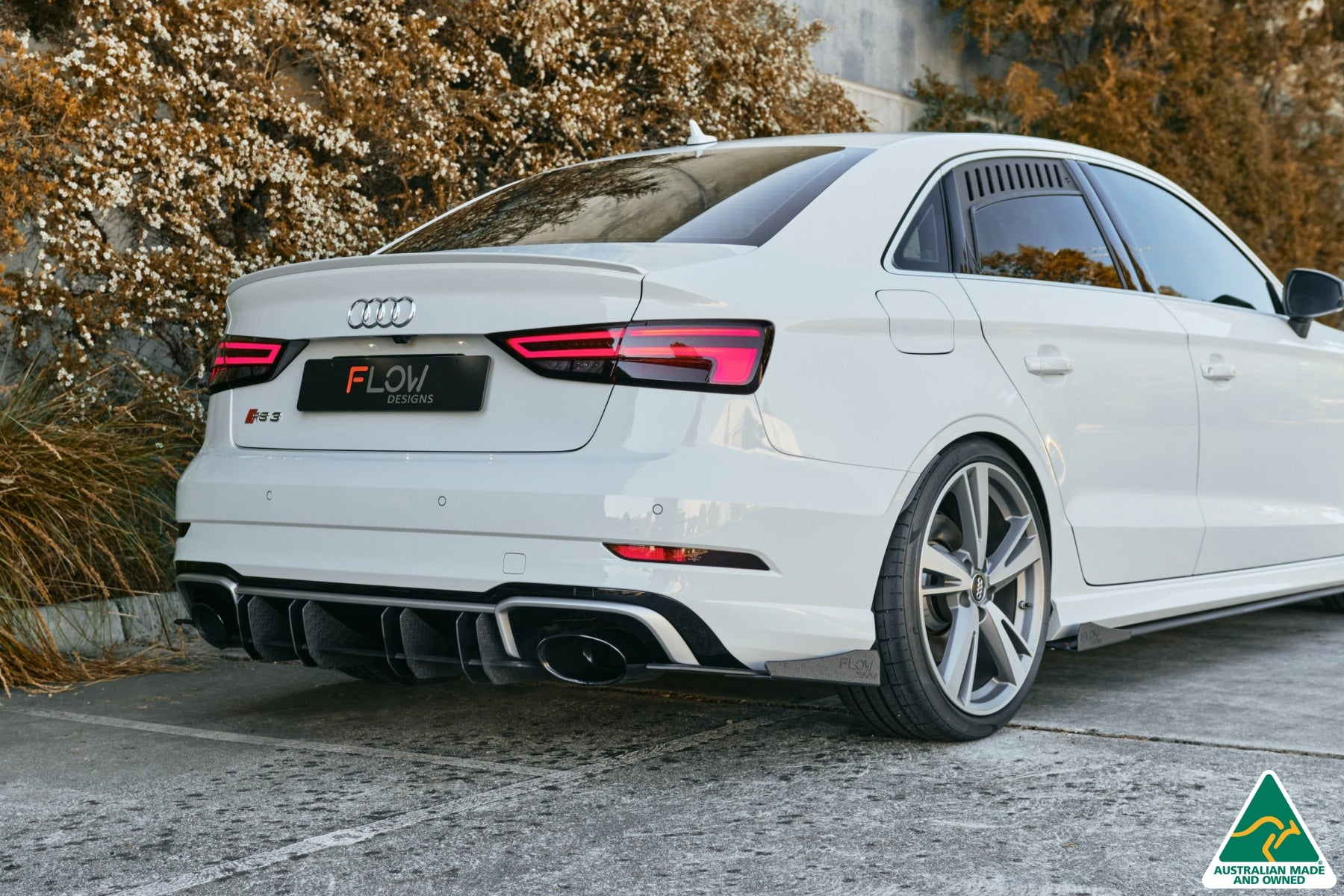 RS3 8V Sedan Facelift Rear Spat Winglets (Pair)