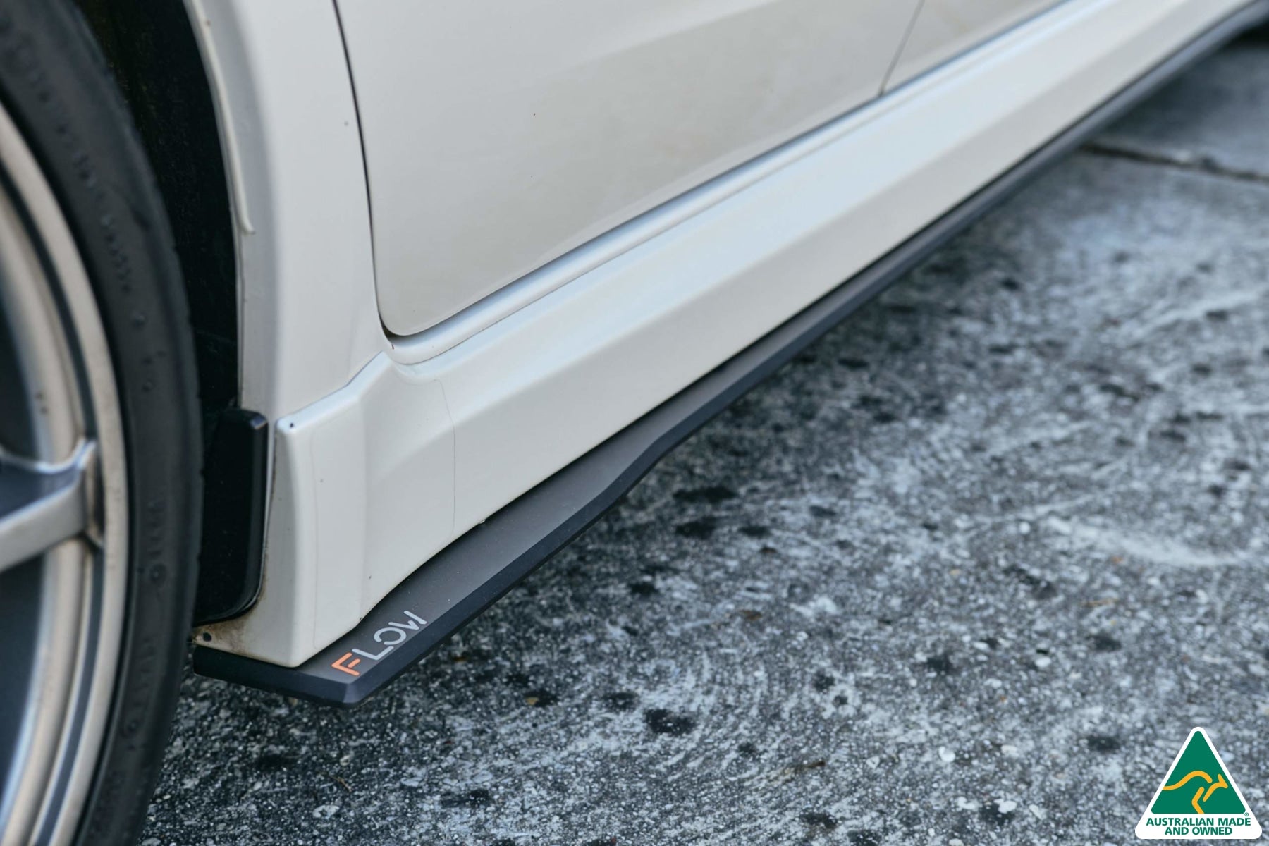 EX-DISPLAY - Impreza WRX/RS G3 Hatch/Sedan PFL Side Skirt Splitters (Pair) - TEXTURED MATTE BLACK