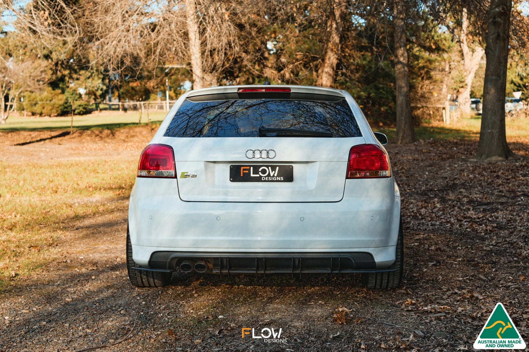 CLEARANCE S3 8P Hatch (PFL) Flow-Lock Rear Diffuser GLOSS BLACK