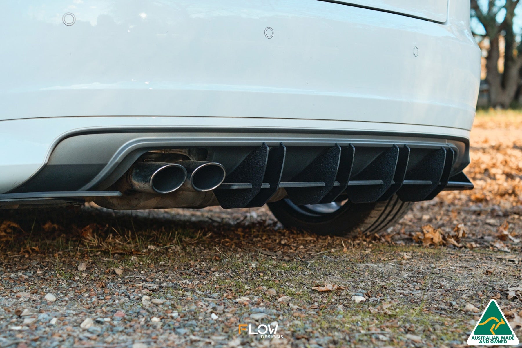 CLEARANCE S3 8P Hatch (PFL) Flow-Lock Rear Diffuser GLOSS BLACK