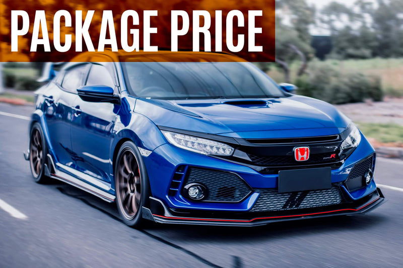 FK8 Civic Type R Front Lip/Side Splitters & Rear Diffusers