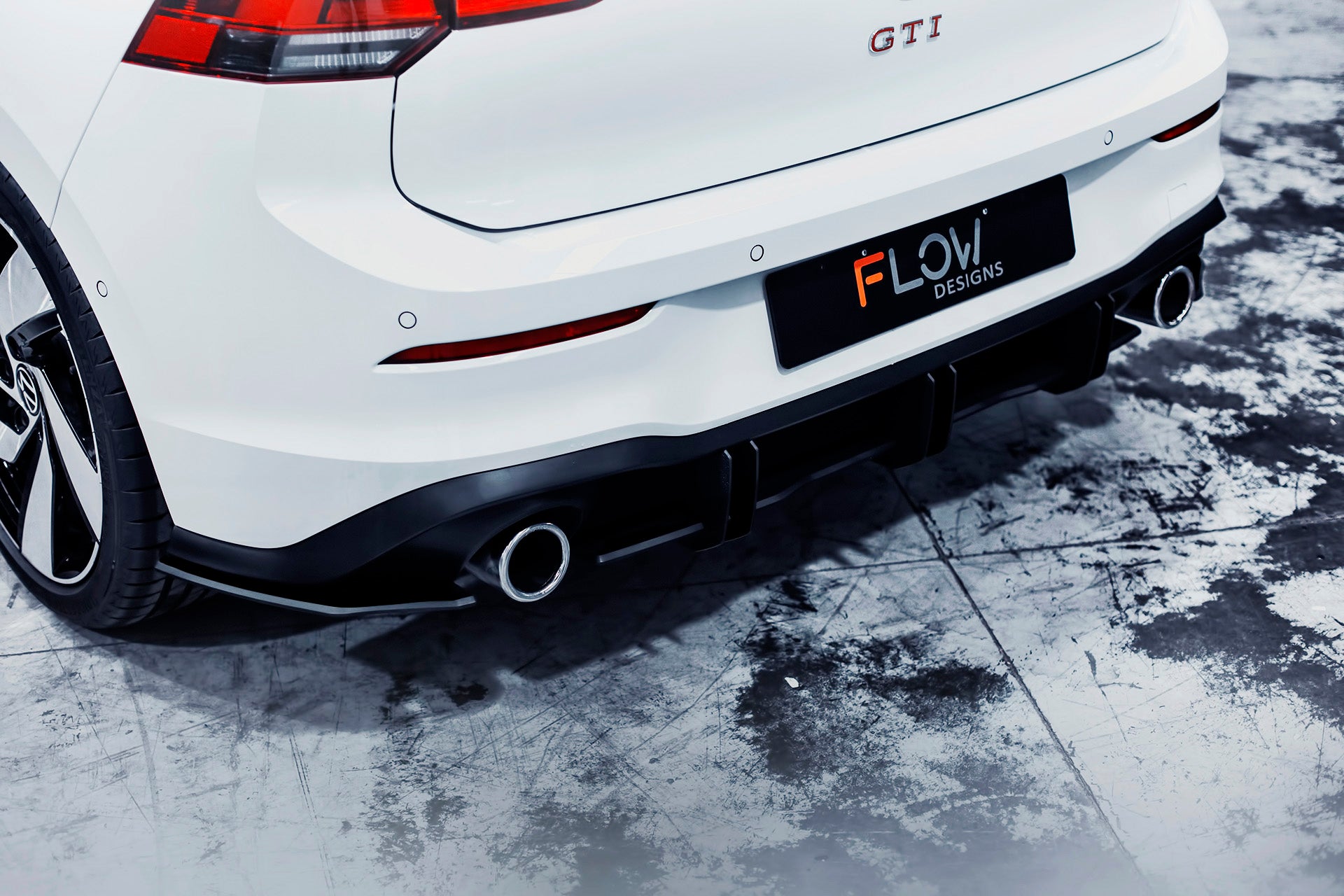 MK8 Golf GTI Flow-Lock Rear Diffuser