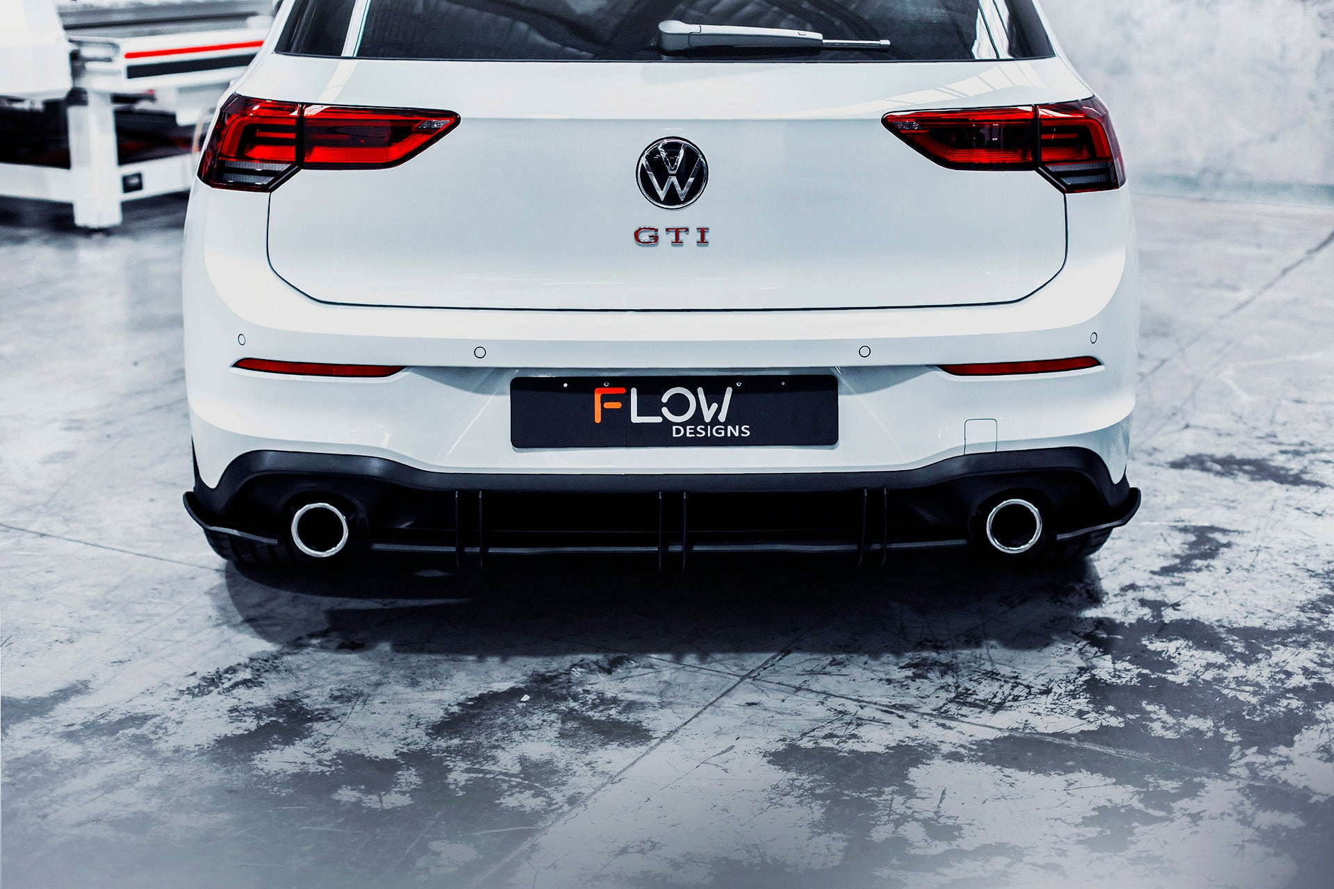 MK8 Golf GTI Flow-Lock Rear Diffuser