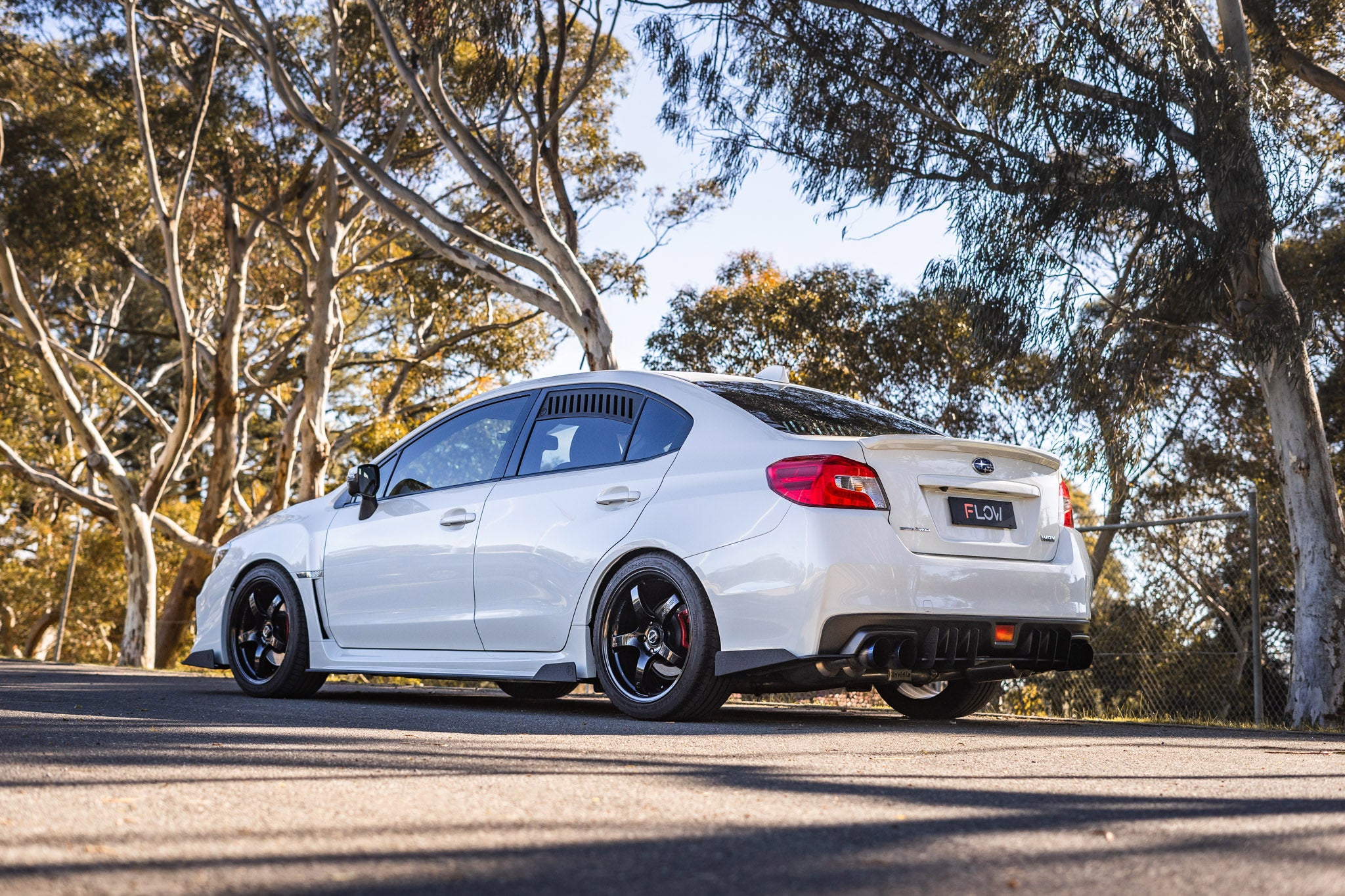 VA WRX & STI Flow-Lock Rear Diffuser