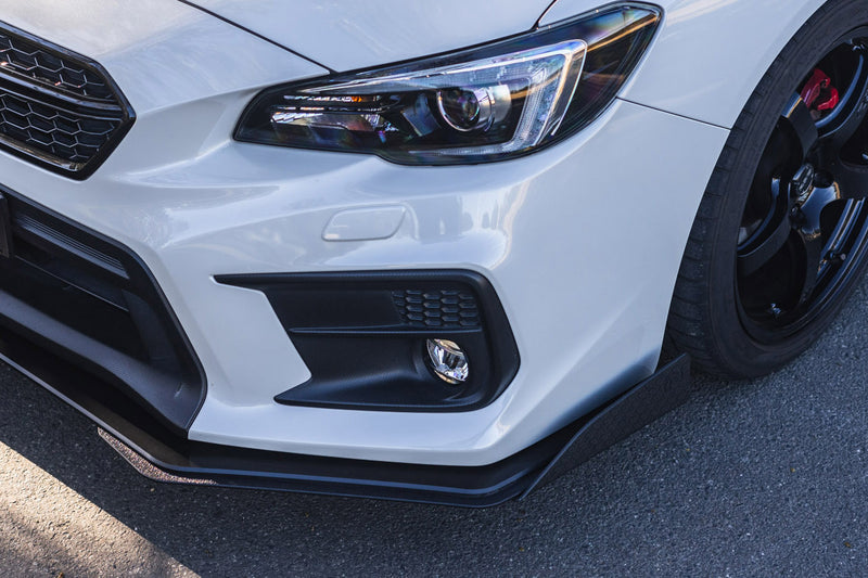 VA WRX & STI Front Lip Splitter (GLOSS BLACK)