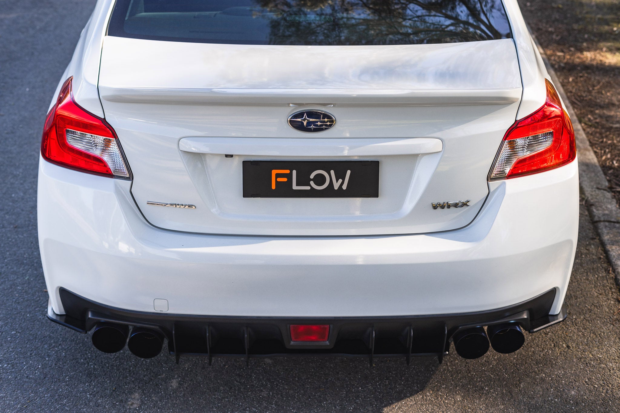 VA WRX & STI Flow-Lock Rear Diffuser