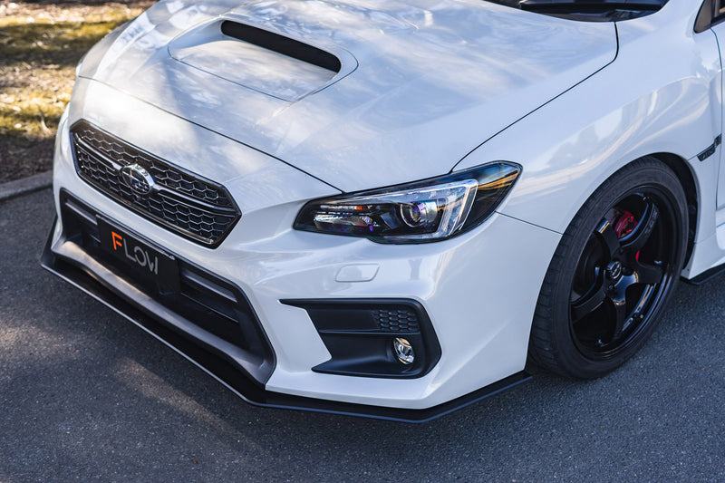 VA WRX & STI Front Lip Splitter (GLOSS BLACK)