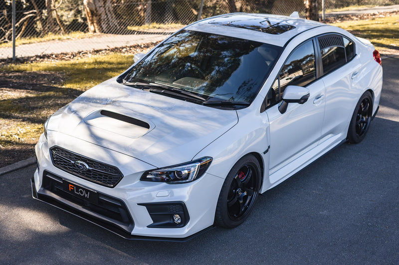 VA WRX & STI Front Lip Splitter (GLOSS BLACK)