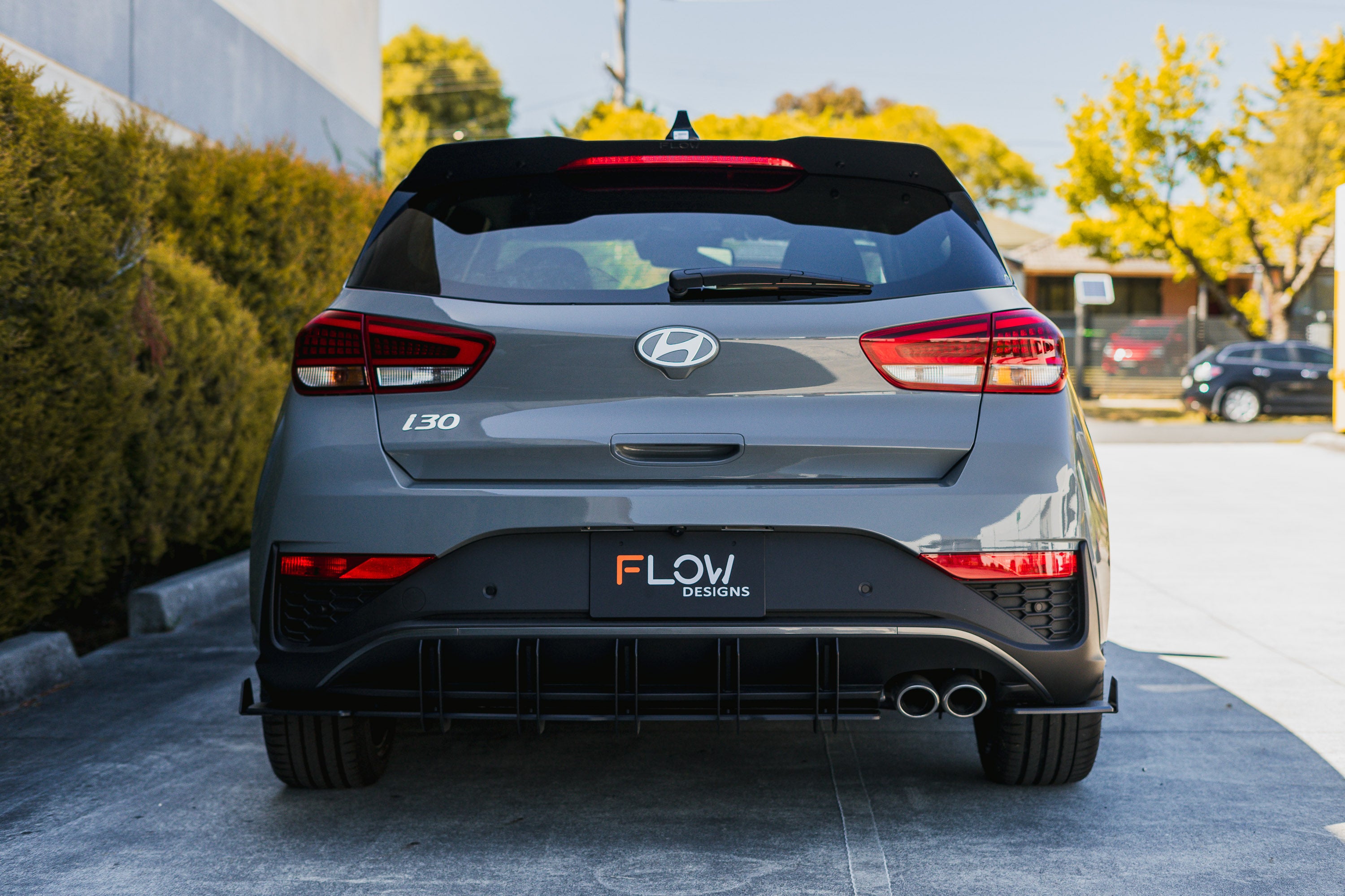 i30N-Line Hatch PDe.V6 FL 2024+ Rear Spoiler Extension