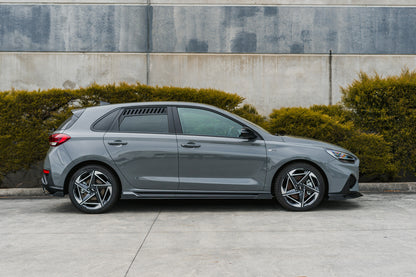 i30N-Line Hatch PDe.V6 FL 2024+ Side Skirt Splitters (Pair)