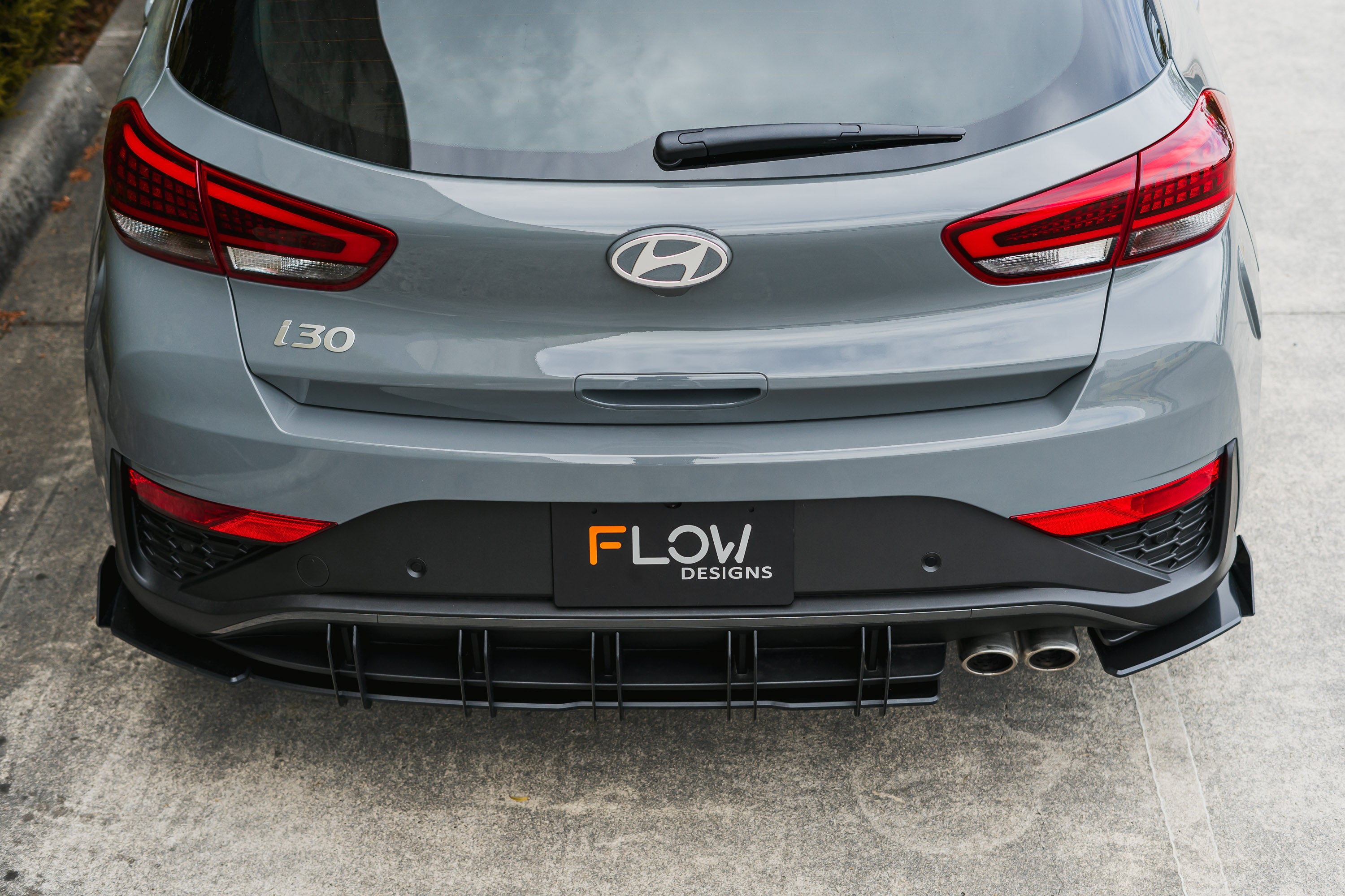 i30N-Line Hatch PDe.V6 FL 2024+ Rear Spats (Pair)