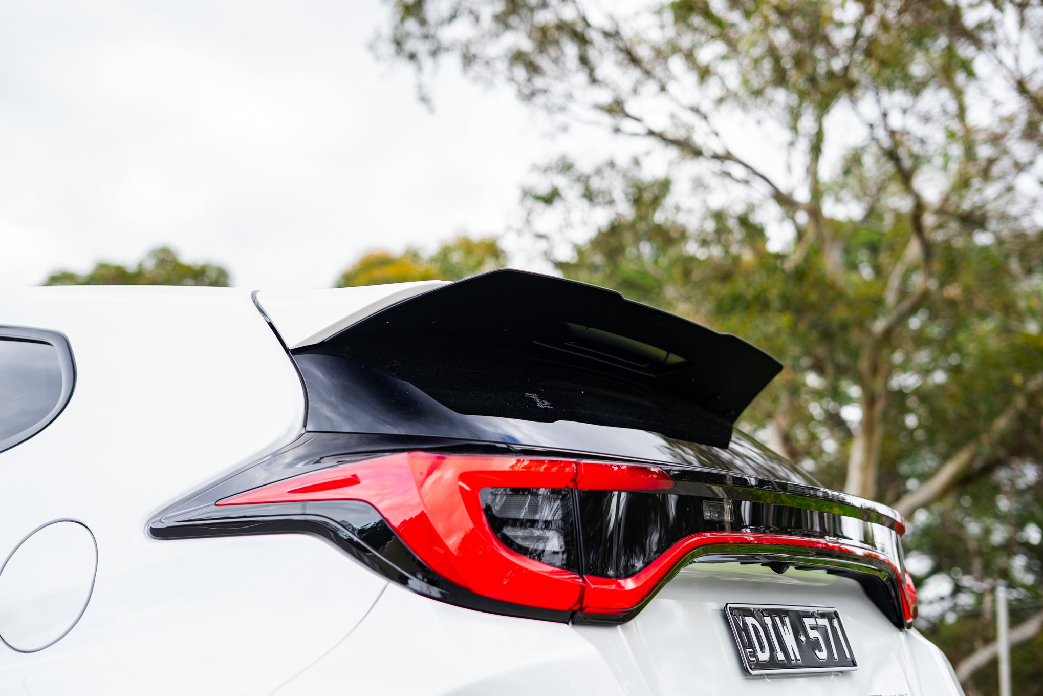 Toyota Yaris GR Gen2 2025 Rear Spoiler Extensions