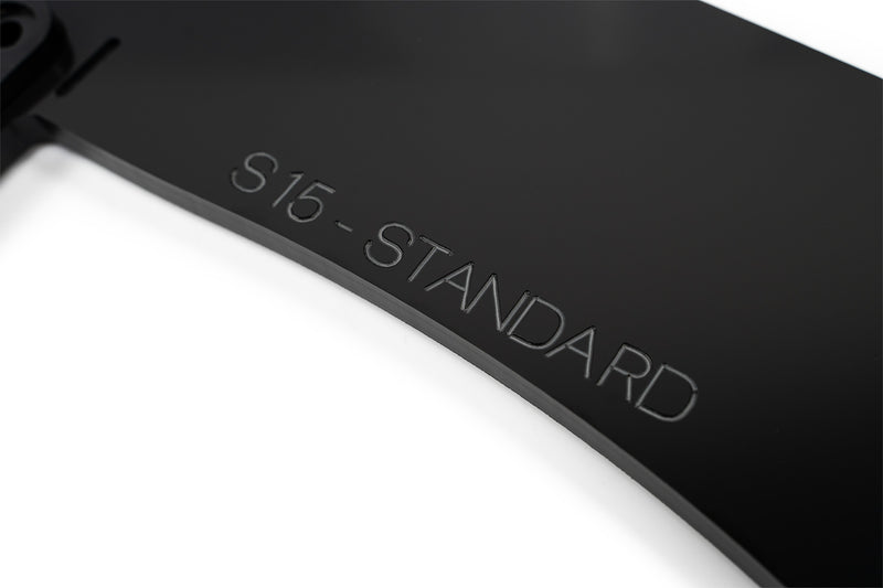 S15 / 200SX Front Lip Splitter (For Standard Front Bar) GLOSS BLACK