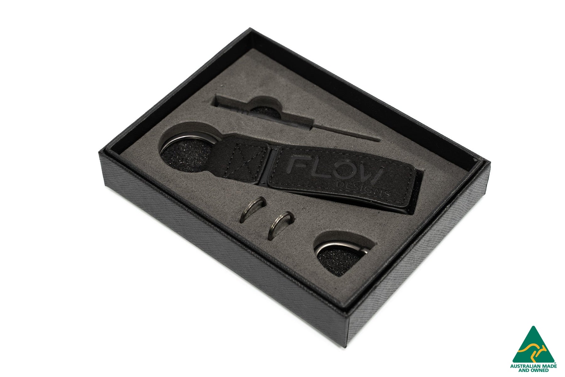 *LIMITED EDITION* Flow Designs Alcantara Keytag