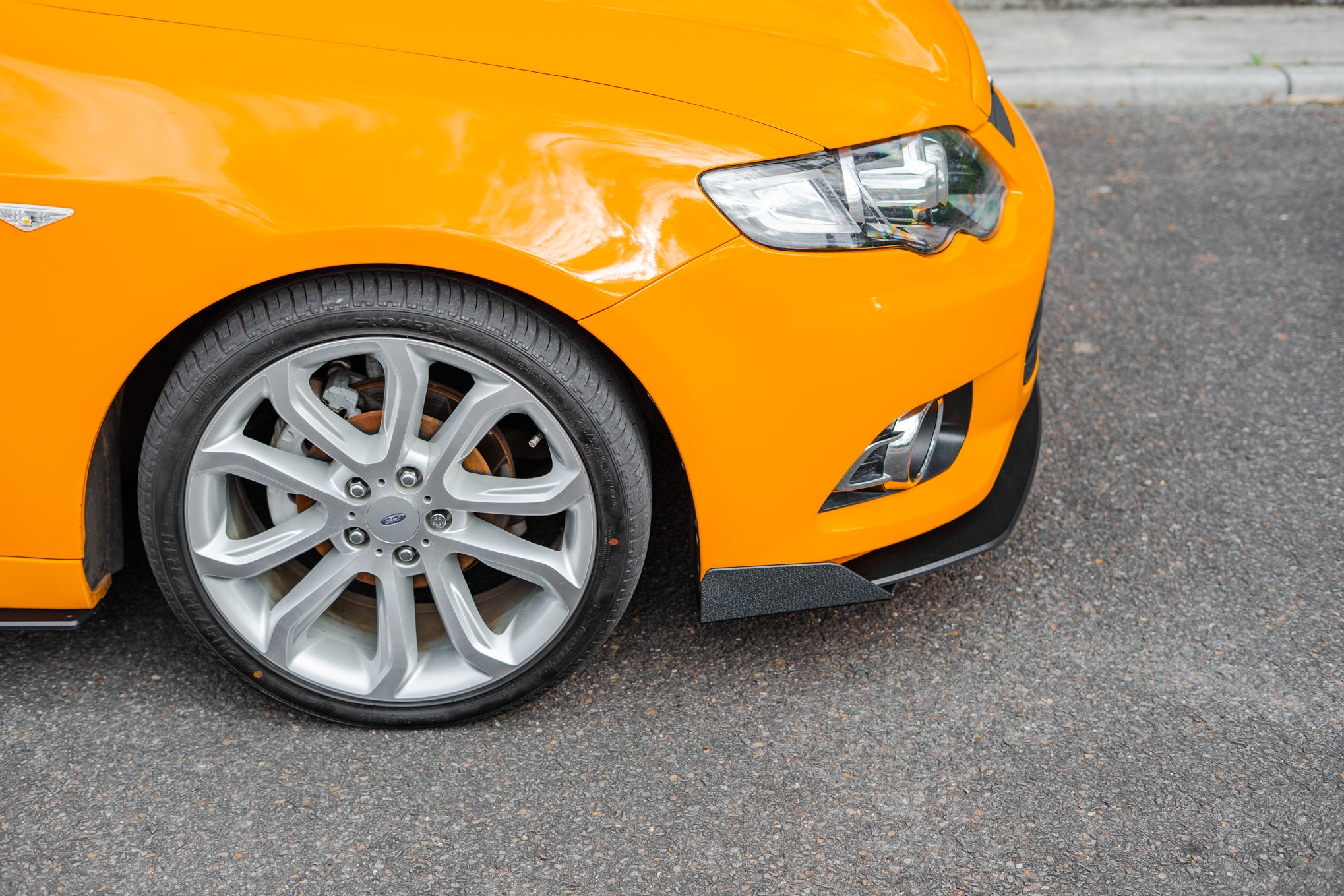 Ford Falcon FG MK2 Front Lip Splitter Winglets (Pair)