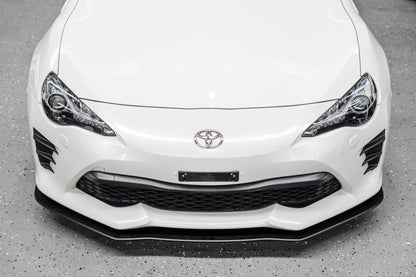 Toyota 86 (Facelift) Front Lip Splitter V1 (Without Support Rods)