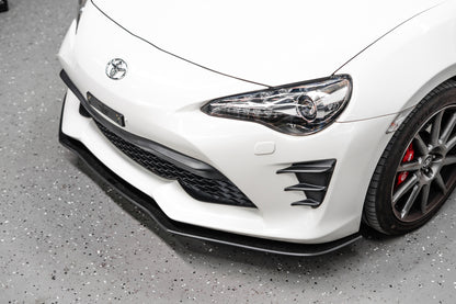 Toyota 86 (Facelift) Front Lip Splitter V1 (Without Support Rods)