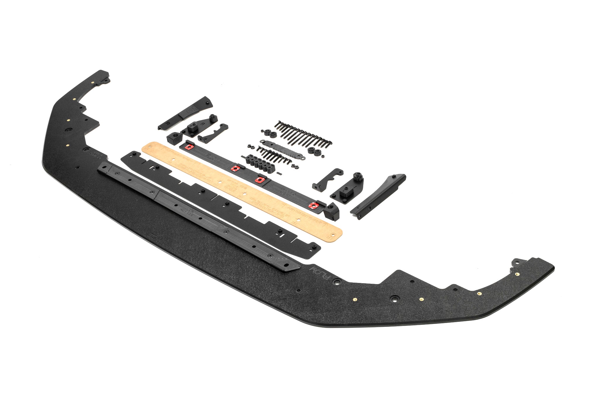 Toyota Yaris GR Gen2 2025 Chassis Mounted Front Lip Splitter & Bumper Reinforcement Plate