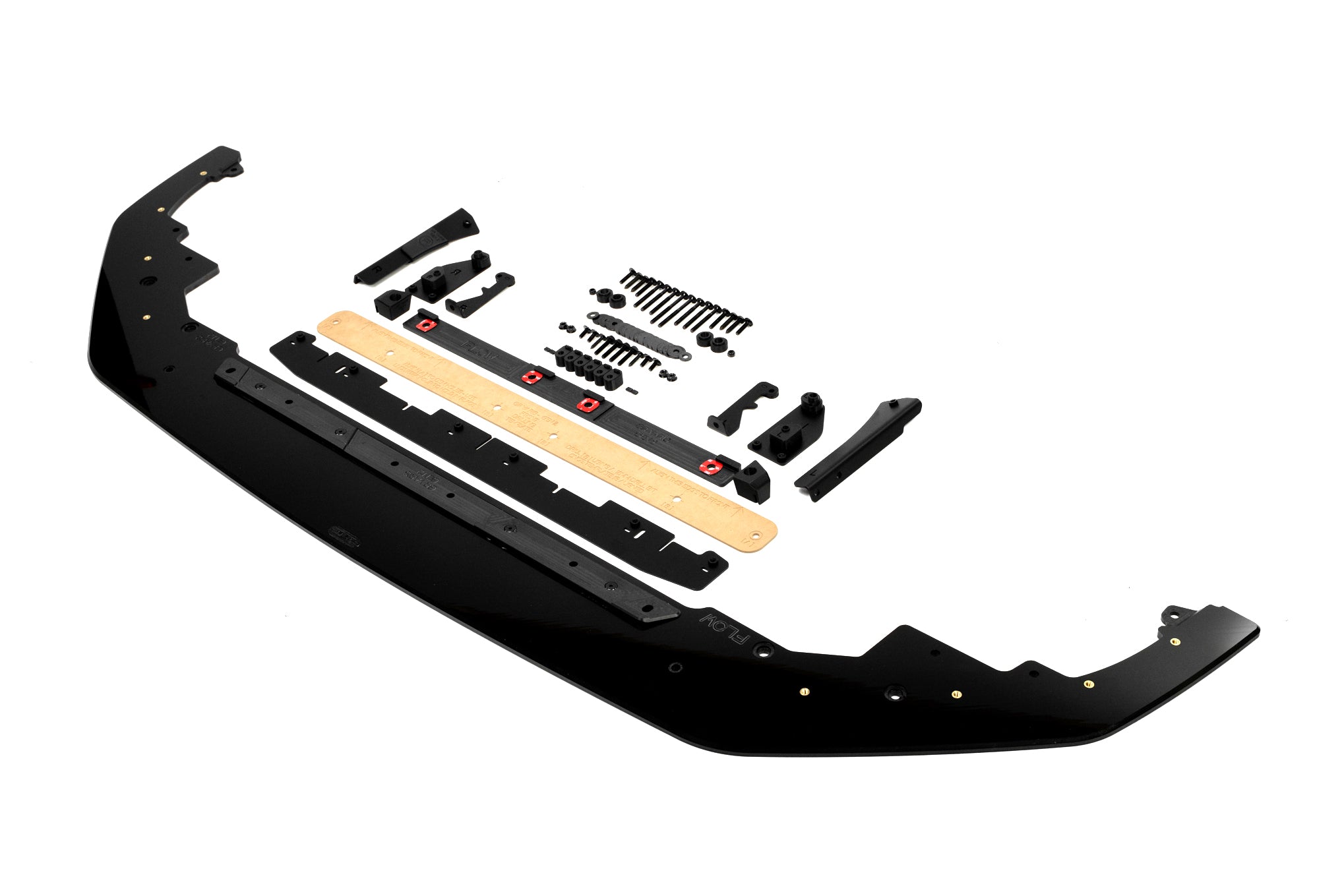 Toyota Yaris GR Gen2 2025 Chassis Mounted Front Lip Splitter & Bumper Reinforcement Plate