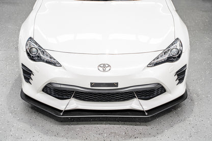 Toyota 86 (Facelift) Front Lip Splitter V2 (With Support Rods)