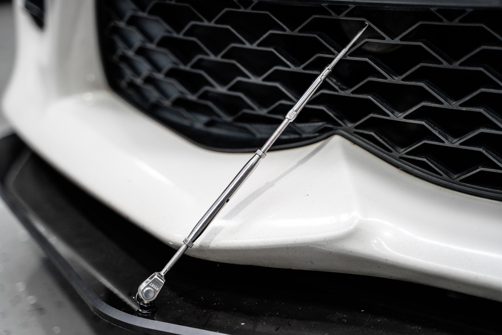 Toyota 86 (Facelift) Front Lip Splitter V2 (With Support Rods)