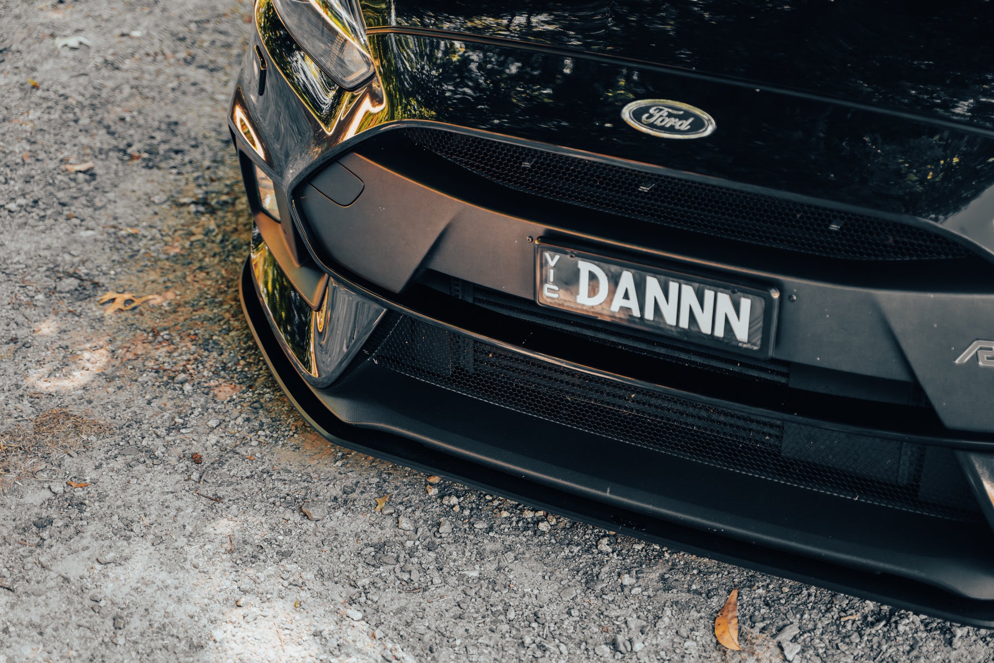 MK3 Focus RS Front Lip Splitter (3 Piece) & Bumper Reinforcement Bracket